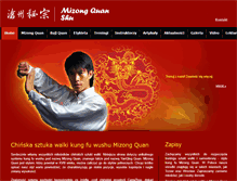 Tablet Screenshot of mizong.pl
